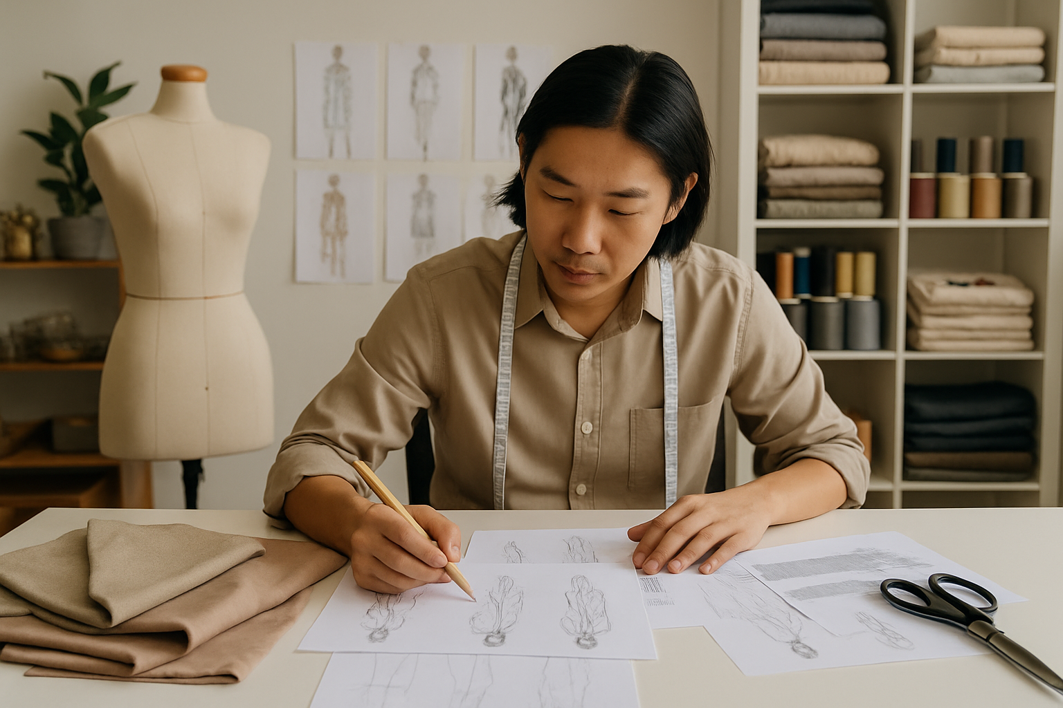 仓储中的木材原料